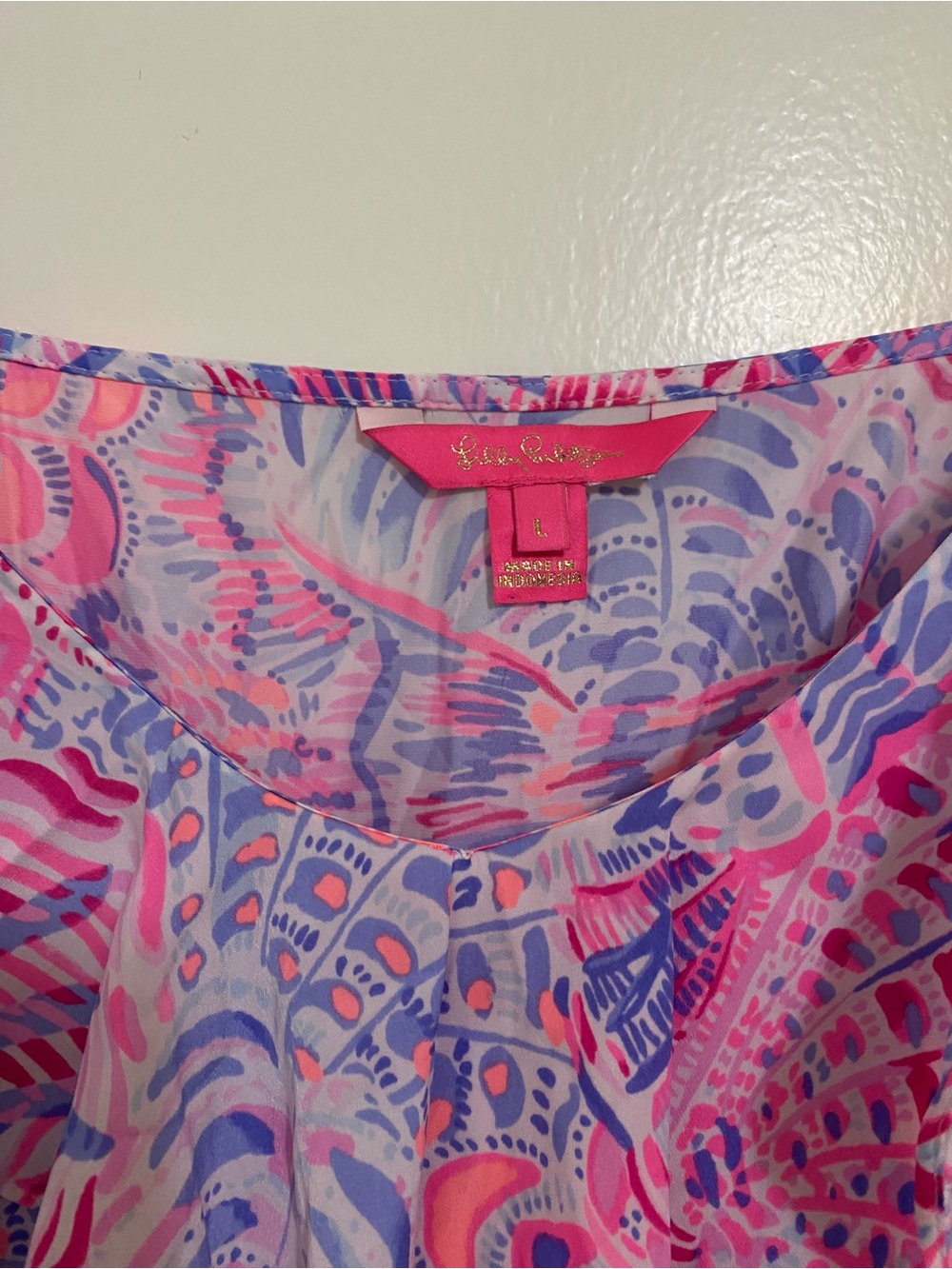 Lilly Pulitzer Zana Skort Romper - Raz Berry Sea You Soon - Picture 7 of 9
